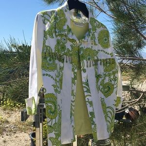 Jacket and shirt size small petite 2 pc